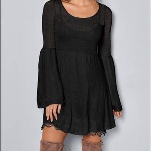 Boho Sweater Dress